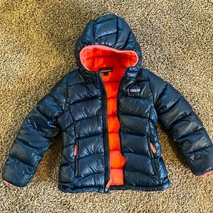 Girls Patagonia Hi-Loft Down Jacket, size Small (7-8)